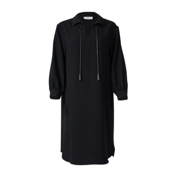 WEILL Dresses & Skirts - Weill Women’s Classic Long Sleeves Fully Lined Little Black Dress Size 16/18
